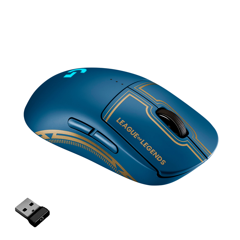 Миша ігрова Logitech G PRO Wireless Gaming Mouse League of Legends Edition - LOL-WAVE2 - 2.4GHZ (L910-006451) фото