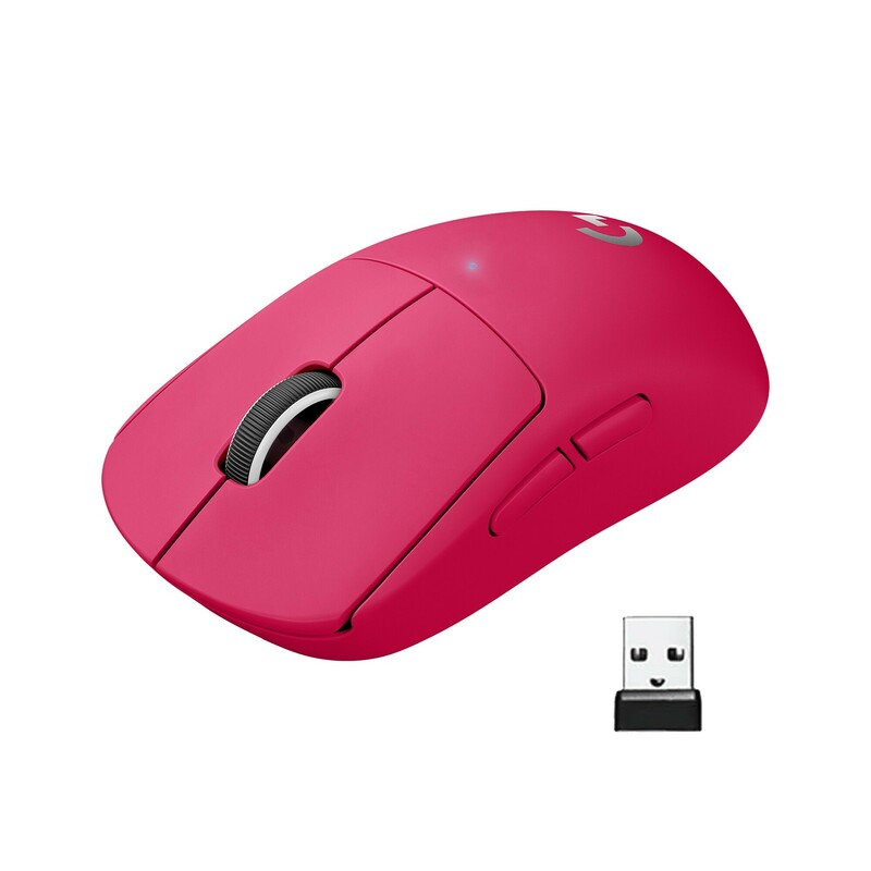 Миша ігрова Logitech PRO X SUPERLIGHT Wireless Gaming Mouse- MAGENTA - 2.4GHZ (L910-005956) фото