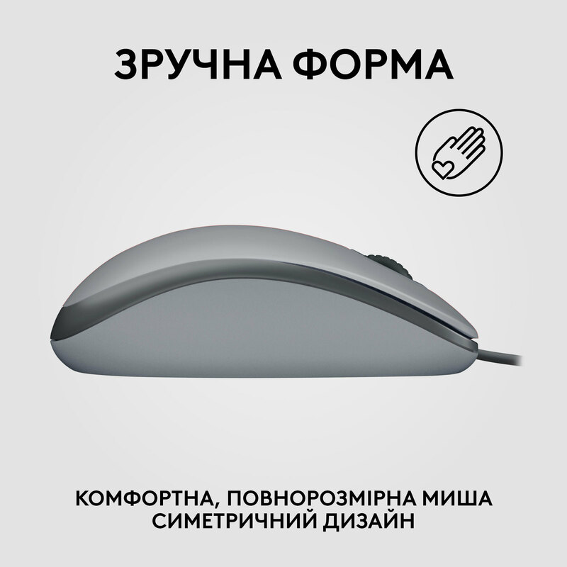 Мышь Logitech M110 (Gray) 910-006760 фото