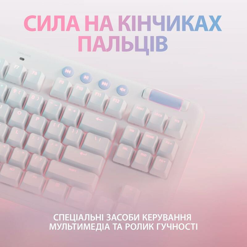Ігрова клавіатура Logitech G713 Tactile (White) L920-010422 фото