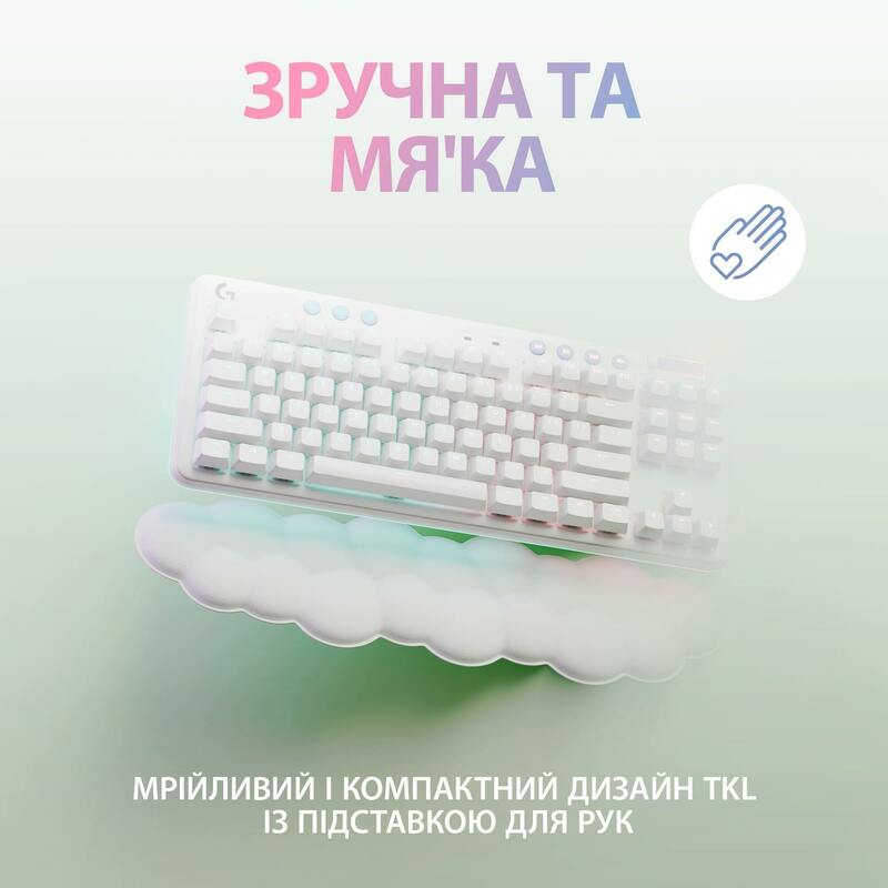 Ігрова клавіатура Logitech G715 Linear (White) L920-010692 - фото - №1