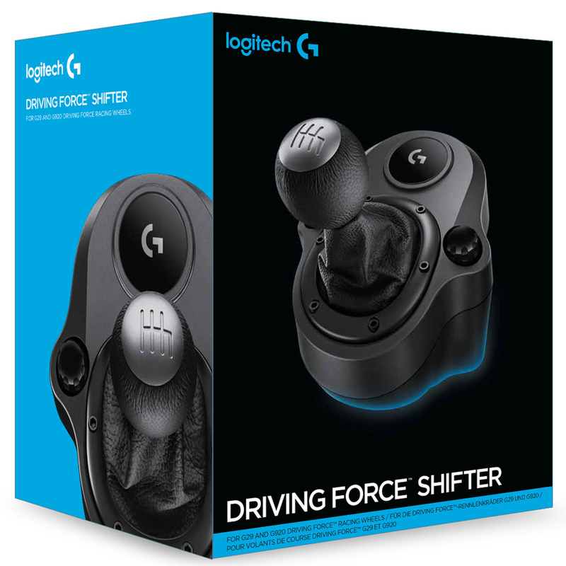 Коробка передач Logitech Driving Force Shifter PC/Xbox One/PS3/PS4 (Black) 941-000130 фото