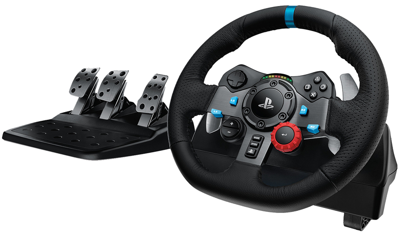 Кермо Logitech G29 Driving Force PC/PS3/PS4/PS5 (Black) 941-000112 фото