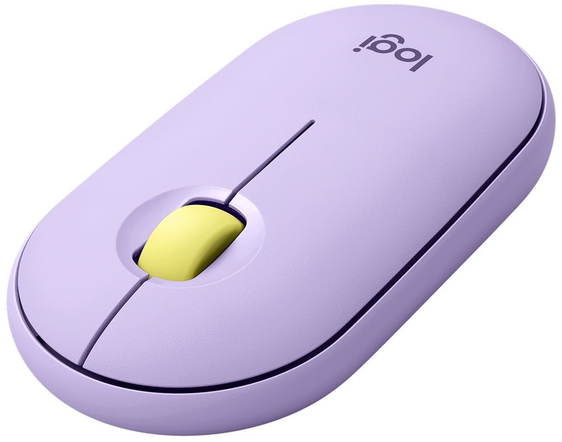 Миша Logitech Wireless M350 (Lavander Lemonade) 910-006752 - фото - №0