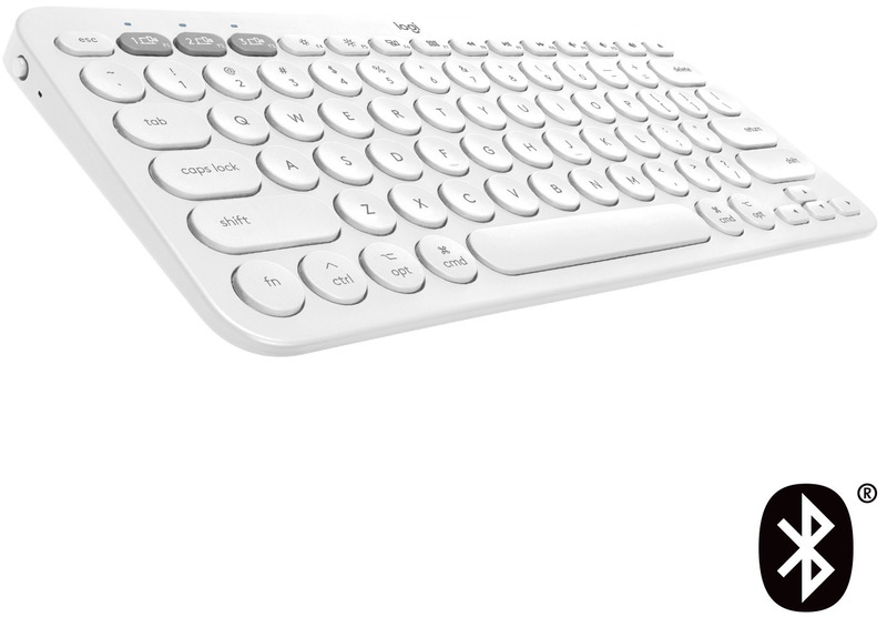 Клавиатура Logitech K380 UA For Mac Bluetooth (White) 920-010407 фото