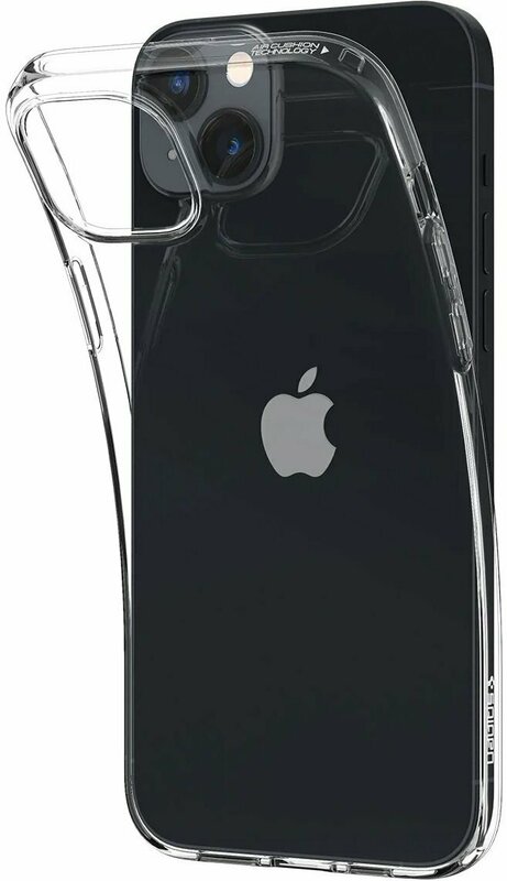 Чохол для iPhone 14 Spigen Crystal Flex (Crystal Clear) - фото - №1