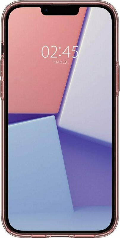 Чохол для iPhone 14 Spigen Crystal Flex (Rose Crystal) - фото - №3
