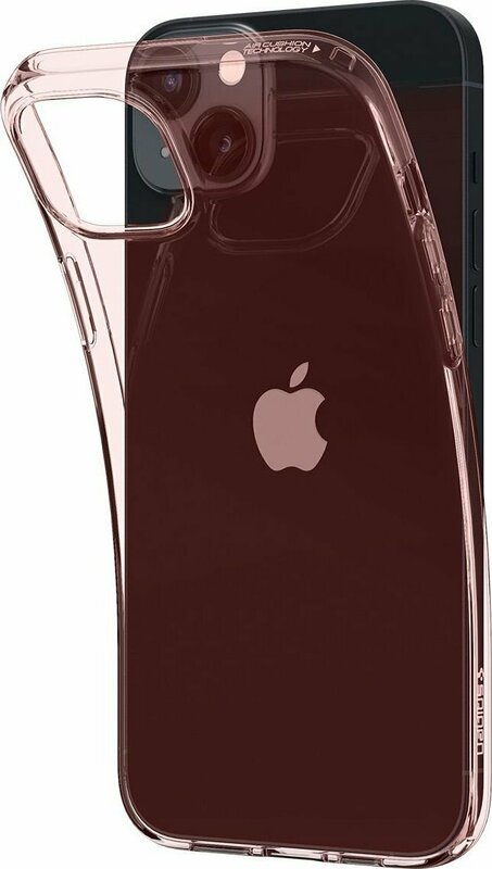 Чохол для iPhone 14 Spigen Crystal Flex (Rose Crystal) - фото - №1