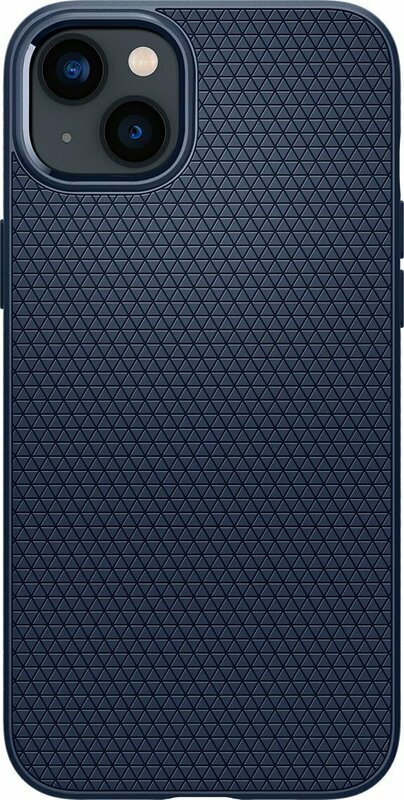 Чохол для iPhone 14 Spigen Liquid Air (Navy Blue) - фото - №0