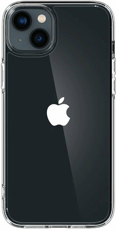 Чохол для iPhone 14 Spigen Ultra Hybrid (Crystal Clear) - фото - №0