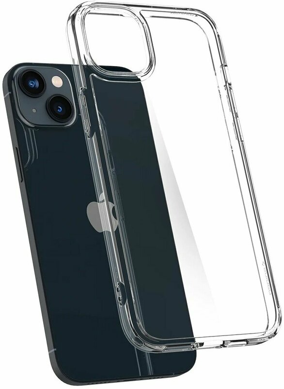 Чохол для iPhone 14 Spigen Ultra Hybrid (Crystal Clear) - фото - №3