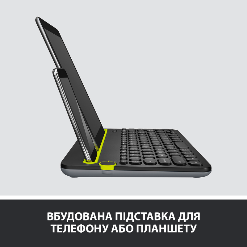 Клавіатура Logitech K480 UA Bluetooth (Black) 920-006366 фото