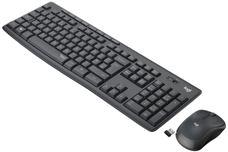 Комплект Logitech MK295 Silent UA Wireless (Graphite) 920-009800 фото