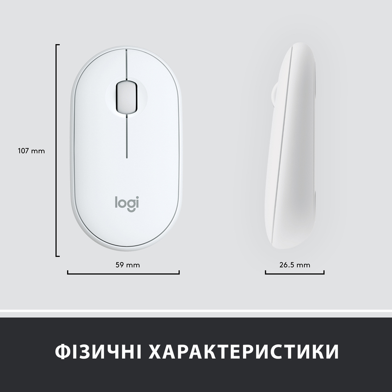 Комплект Logitech MK470 UA Wireless (White) 920-009205 фото
