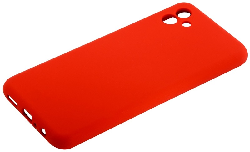 Чохол для Samsung A04 WAVE Full Silicone Cover (Red) фото