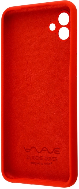 Чохол для Samsung A04 WAVE Full Silicone Cover (Red) фото