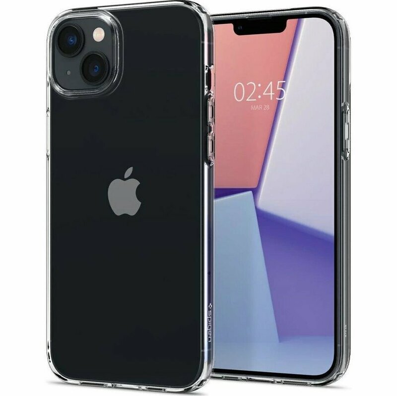 Чохол для iPhone 14 Plus Spigen Liquid Crystal (Crystal Clear) - фото - №5