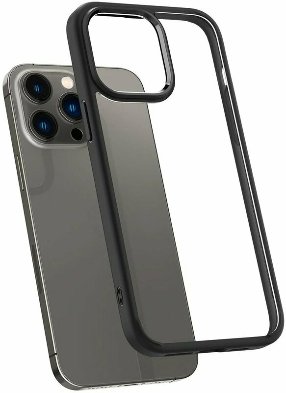 Чохол для iPhone 14 Pro Spigen Ultra Hybrid (Matte Black) - фото - №1