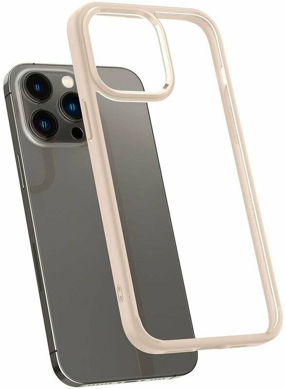Чeхол для iPhone 14 Pro Spigen Ultra Hybrid (Sand Beige) - фото - №1