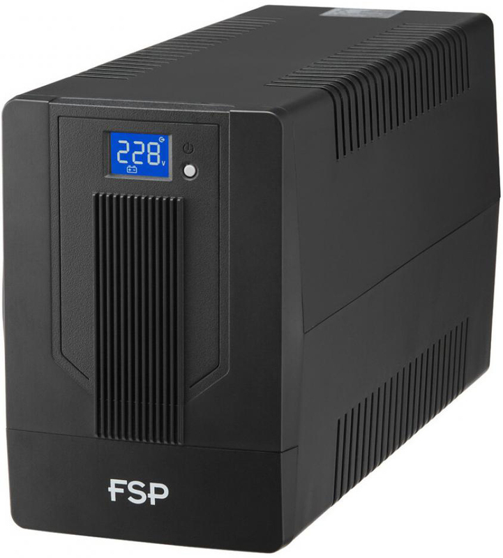 ИБП FSP iFP1000, 1000VA/600W, LCD, USB, 4xSchuko PPF6001306 фото