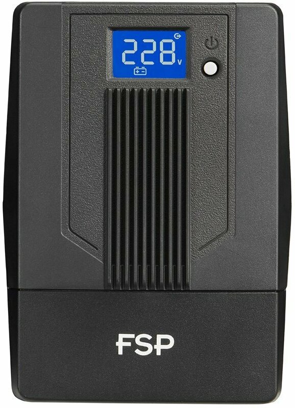 ДБЖ FSP iFP650, 650VA/360W, LCD, USB, 2xSchuko PPF3602800 фото