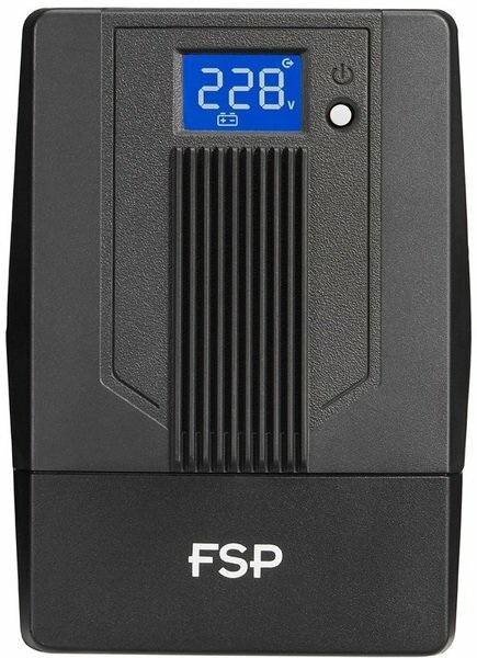 ДБЖ FSP iFP800, 800VA/480W, LCD, USB, 2xSchuko PPF4802003 фото