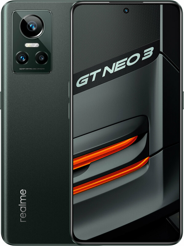 realme GT Neo 3 150W 12/256GB (Asphalt Black) фото