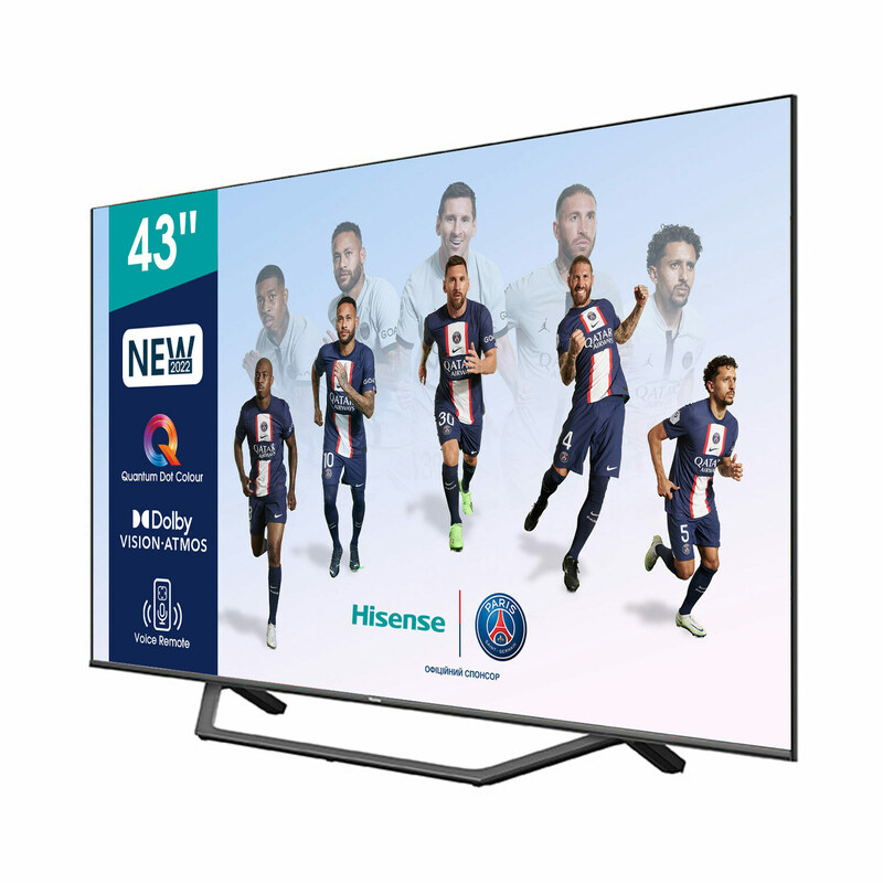 Телевізор Hisense 43" 4K Smart TV (43A7GQ) фото