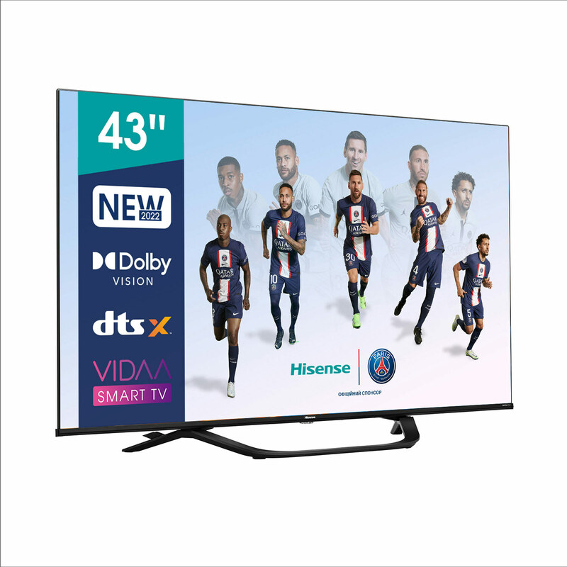 Телевізор Hisense 43" 4K Smart TV (43A63H) фото