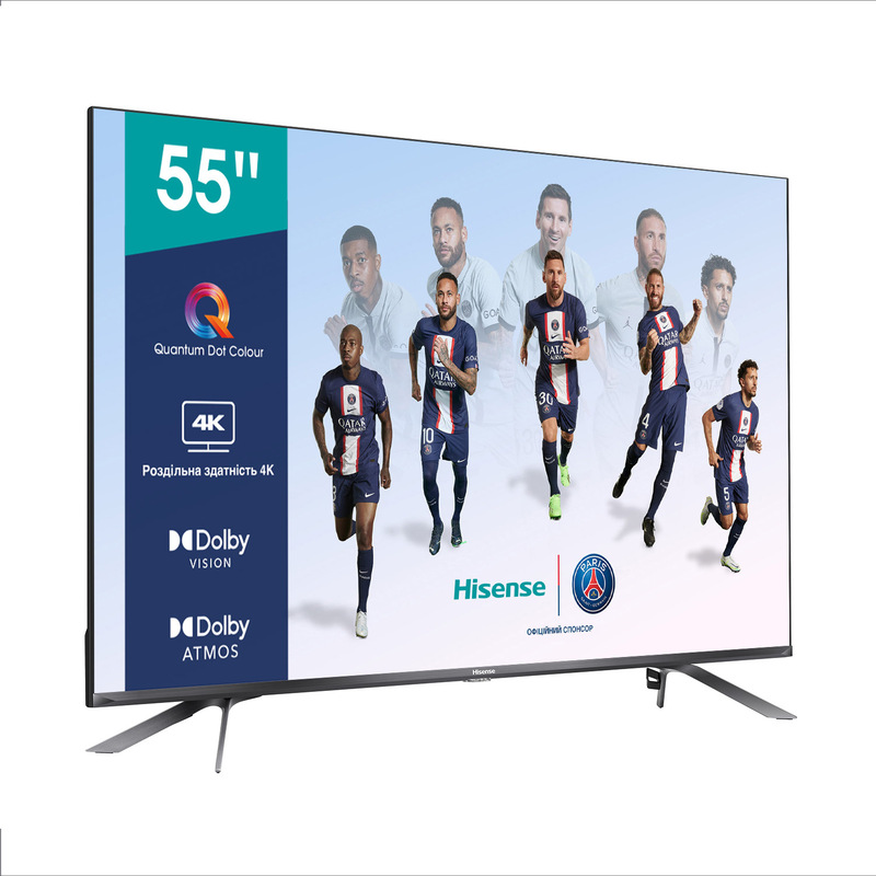 Телевізор Hisense 55" 4K Smart TV (55E76GQ) фото