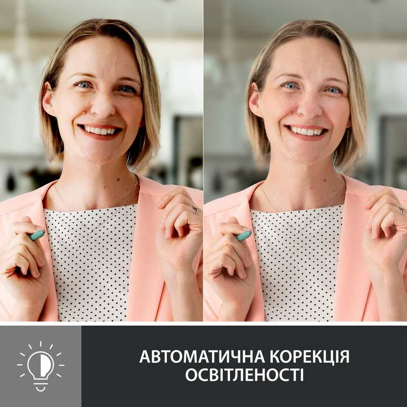 Камера для стриминга Logitech BRIO 500 (White) L960-001428 - фото - №2