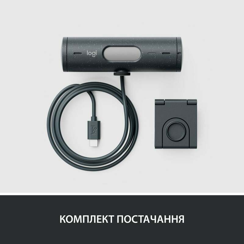 Камера для стрімінгу Logitech BRIO 500 (Graphite) L960-001422 фото