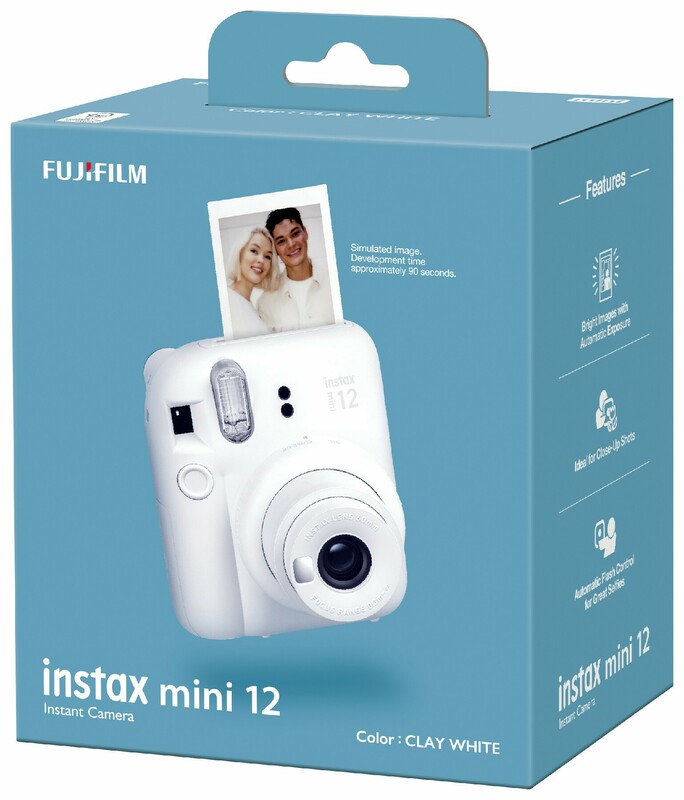 Фотокамера миттєвого друку Fujifilm INSTAX MINI 12 (White) фото