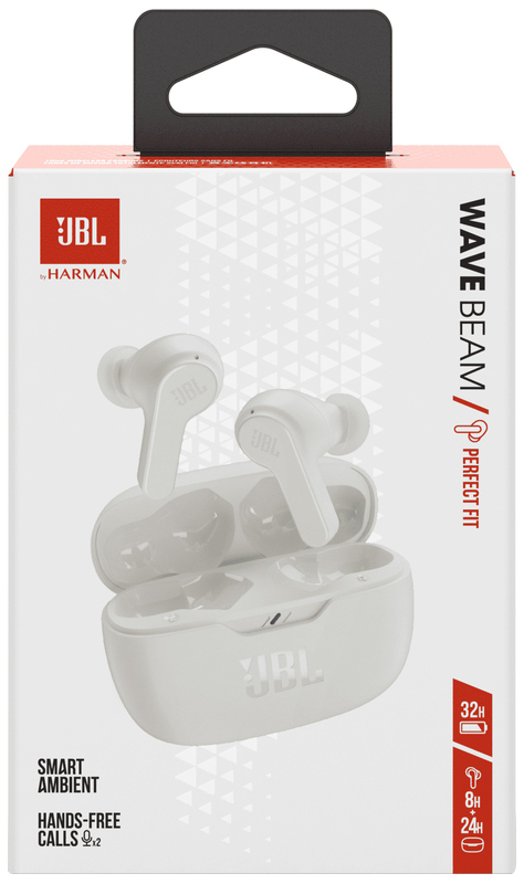 Навушники JBL Wave Beam TWS (White) JBLWBEAMWHT фото