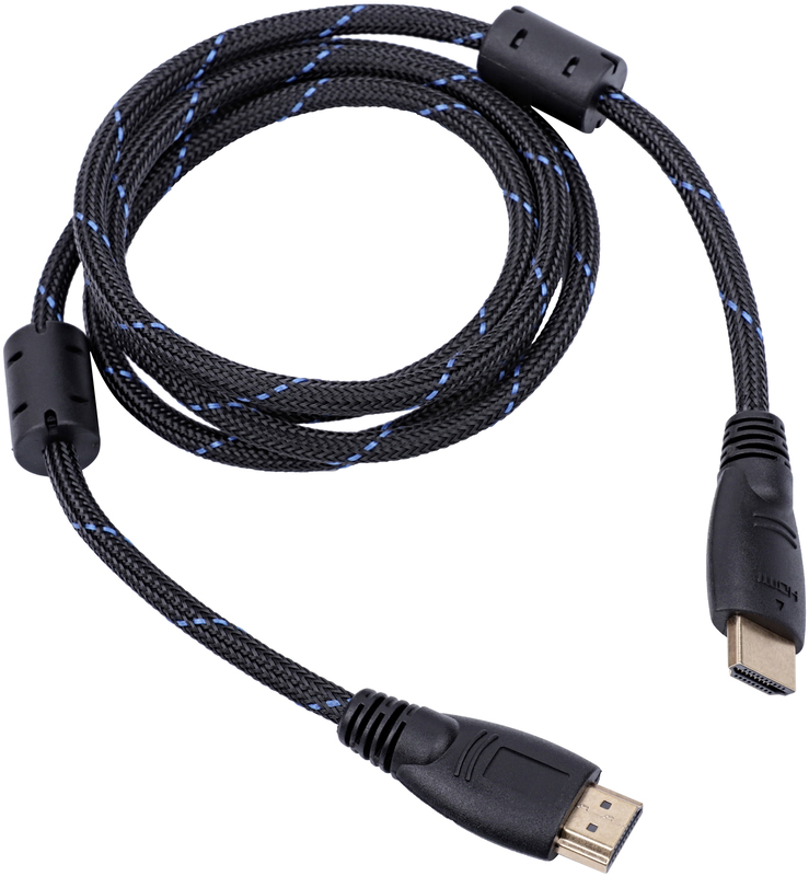 Кабель HDMI-HDMI Q.Energy 1.5m V2.0 (Black) фото