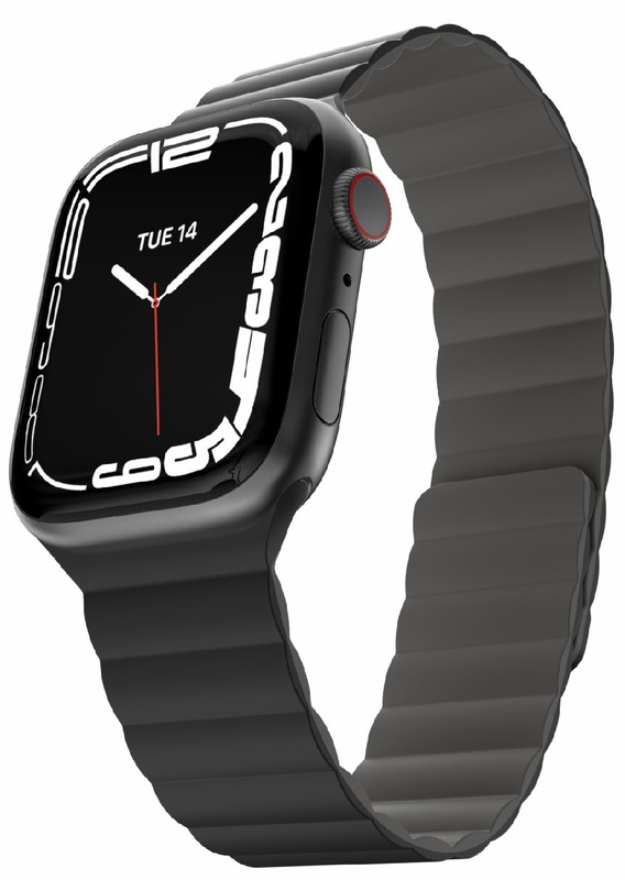 Ремінець For Apple Watch 38/40/41mm SwitchEasy Skin Silicone Magnetic Watch Band (Black) фото