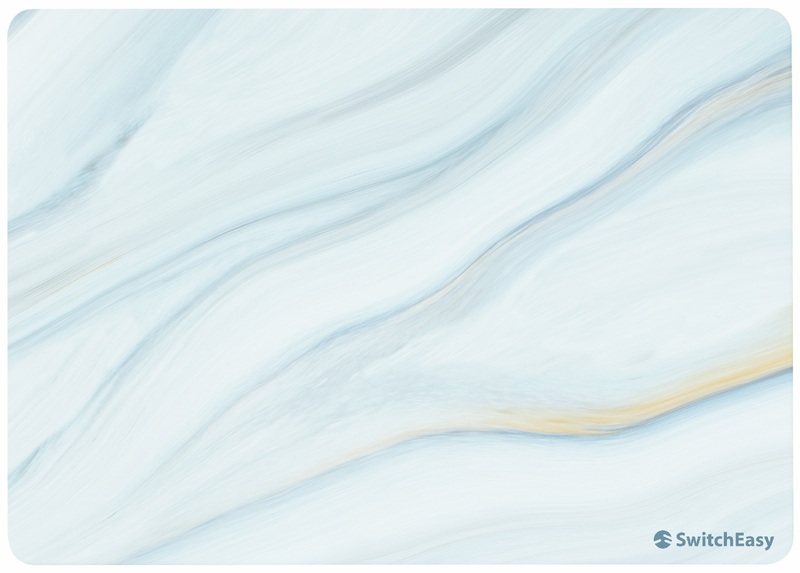 Накладка для MacBook Air 13.6" 2022 M2 SwitchEasy Artist (Cloudy White) фото