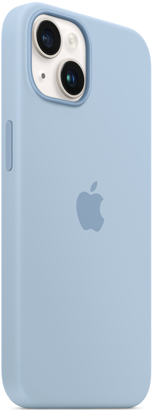 Чохол Apple Silicone Case with MagSafe (Sky) MQU93ZE/A для iPhone 14 - фото - №5