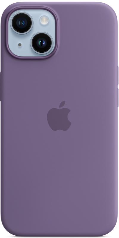 Чохол Apple Silicone Case with MagSafe (Iris) MQUA3ZE/A для iPhone 14 фото