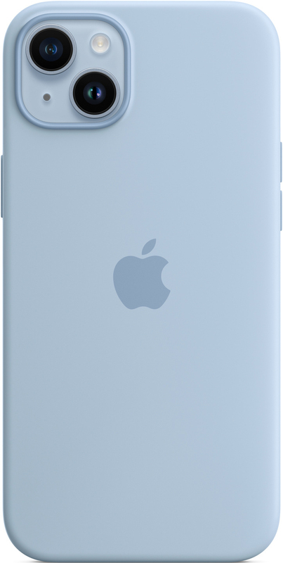 Чохол Apple Silicone Case with MagSafe (Sky) MQUE3ZE/A для iPhone 14 Plus фото