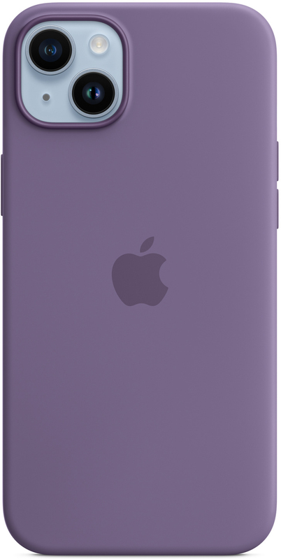 Чохол Apple Silicone Case with MagSafe (Iris) MQUF3ZE/A для iPhone 14 Plus фото