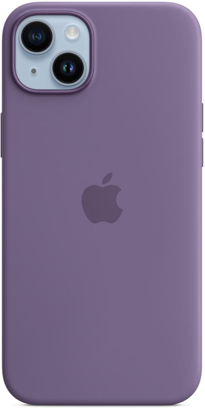 Чохол Apple Silicone Case with MagSafe (Iris) MQUF3ZE/A для iPhone 14 Plus - фото - №5