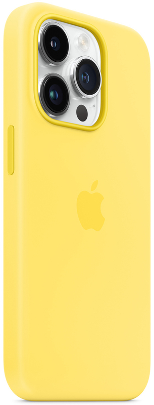 Чохол Apple Silicone Case with MagSafe (Canary Yellow) MQUG3ZE/A для iPhone 14 Pro фото