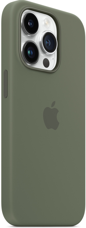 Чохол Apple Silicone Case with MagSafe (Olive) MQUH3ZE/A для iPhone 14 Pro фото