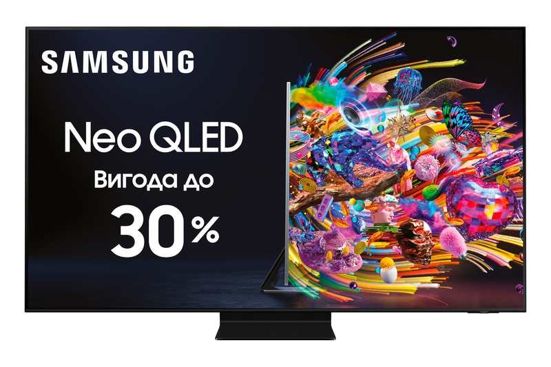 Телевізор Samsung 50" Neo QLED 4K (QE50QN90BAUXUA) фото