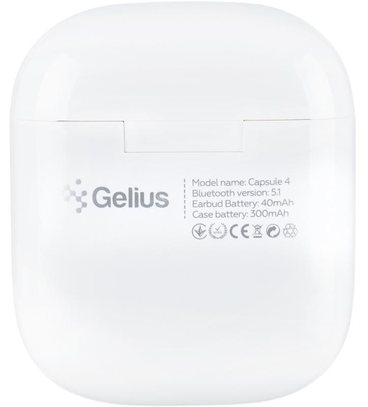 Навушники Gelius Pro Capsule 4 (White) GP-TWS-004i фото