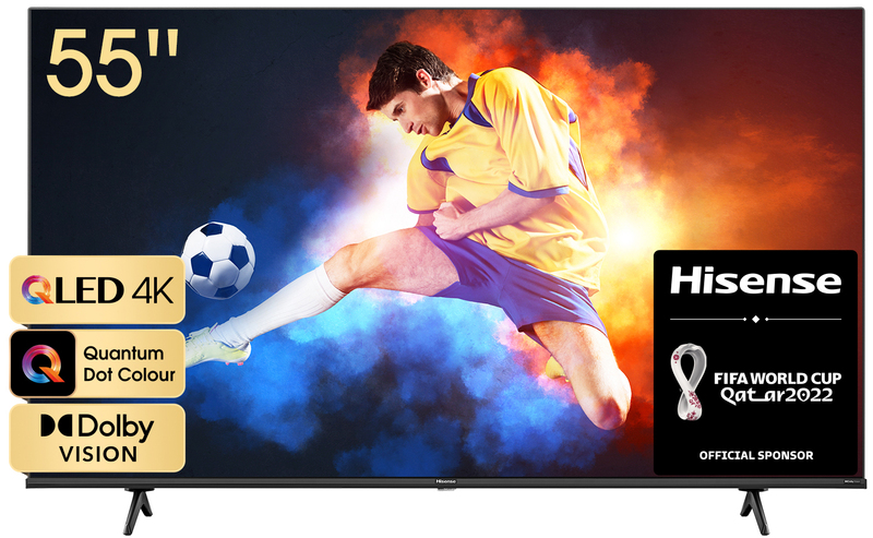 Телевізор Hisense 55" QLED 4K Smart TV (55E7HQ) фото