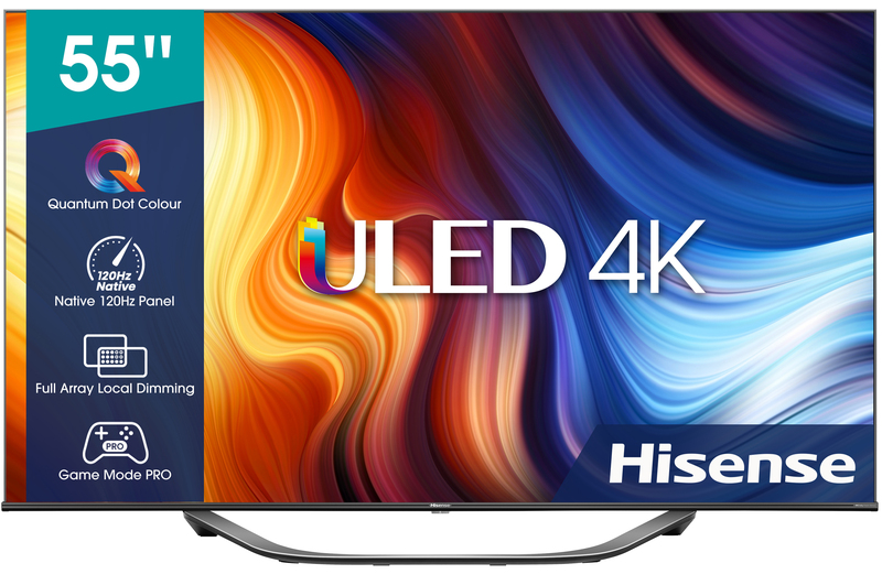 Телевизор Hisense 55" QLED 4K (55U7HQ) фото