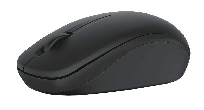 Миша Dell WM126 (Black) 570-AAMH - фото - №2