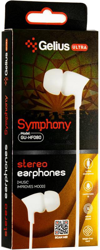 Навушники Gelius Ultra Symphony GU-080 (White) фото